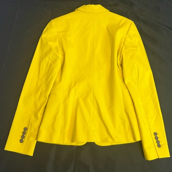 NWT EXPRESS Women's Canary Yellow Blazer - Picture 2 of 3